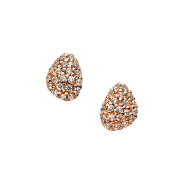 Picture of VOGUE 925 SILVER GOLD PLATED EARRINGS