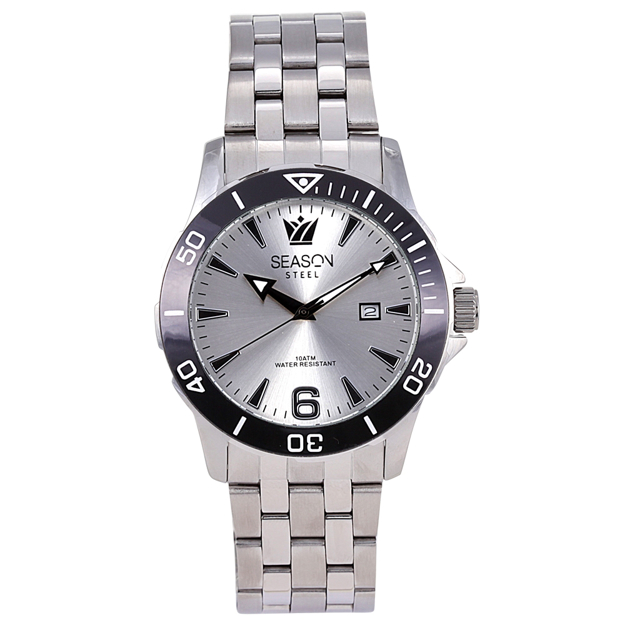 Picture of SEASON MEN΄S WATCH STEEL CASE AND BRACELET WHITE DIAL