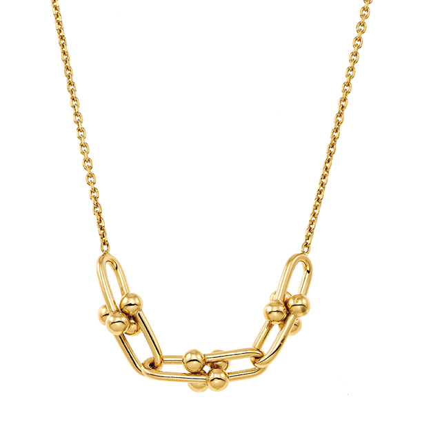 Picture of VOGUE 925 SILVER GOLD PLATED NECKLACE