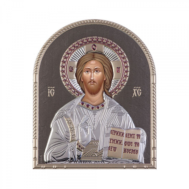Εικόνα της ΑΣΗΜΕΝΙΑ ΕΙΚΟΝΑ - ΧΡΙΣΤΟΣ 16x20 cm