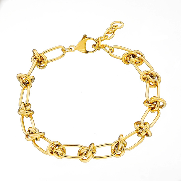 Εικόνα της ΓΥΝΑΙΚΕΙΟ ΕΠΙΧΡΥΣΟ ΑΤΣΑΛΙΝΟ ΒΡΑΧΙΟΛΙ 